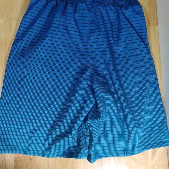 Vintage Nike Small Swoosh Pattern Swim Trunks Shorts - Picture 7 of 7